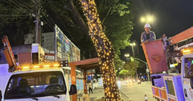 Prefeitura de João Pessoa inicia instalação da decoração natalina